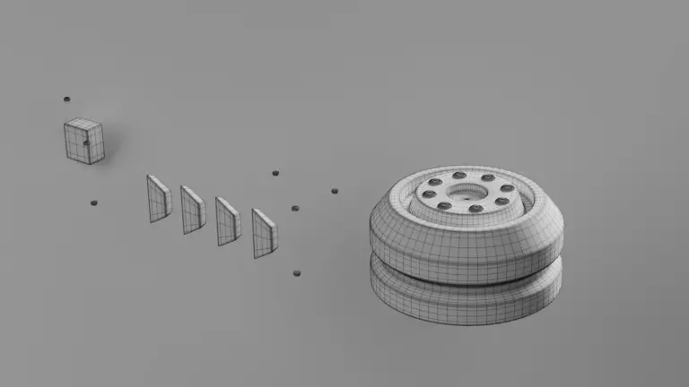 Bild 3D-Mesh - 3D-Modelle für 3D-Druck